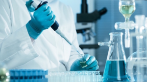 chemist working in a lab